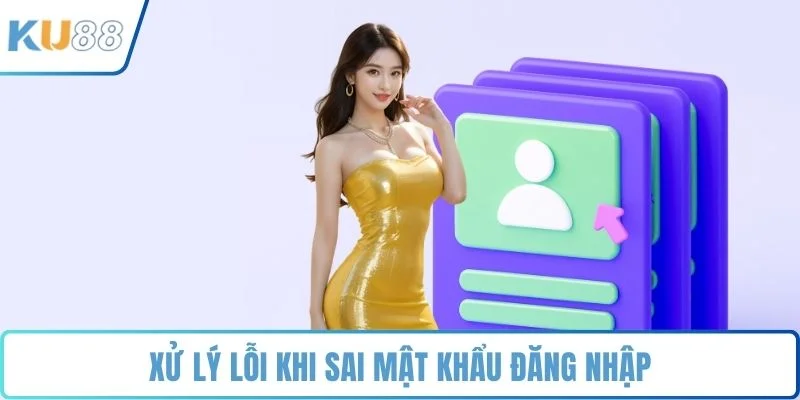 Xử lý lỗi khi sai mật khẩu đăng nhập
